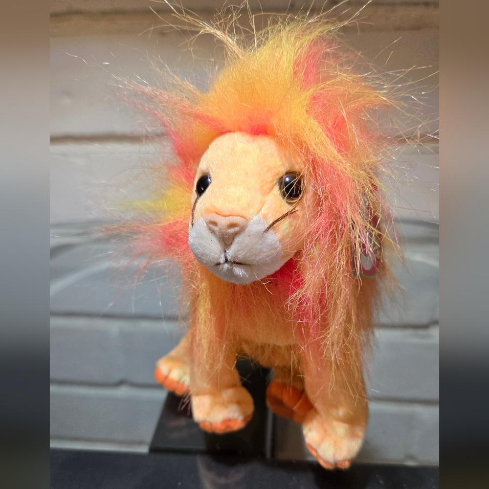 Ty Beanie Babies - Bushy the Lion Plush